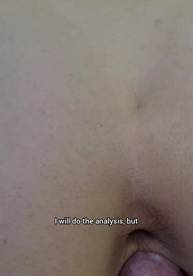 Blowjob and Outdoor Fucking Cum on Tits (Flashing tits pussy)
