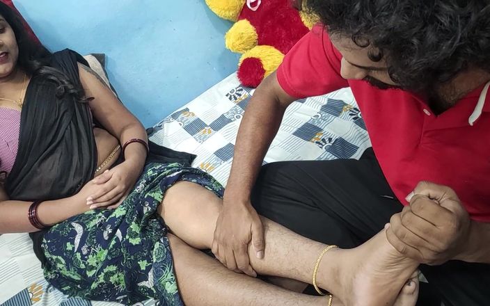 Vaigavarun Feet romance: Fußmassage
