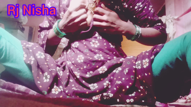 RJ NISHA: Індійська домогосподарка і найкраща продуктивність від мастурбації з пестощами пальцями