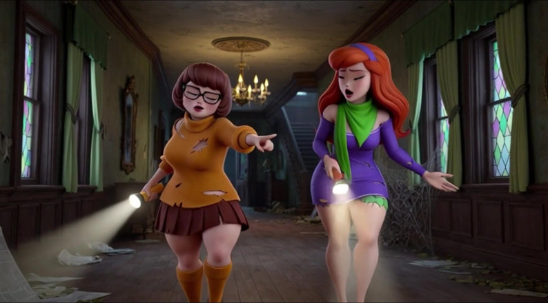 My night collection: Velma and Daphne Become Fully Nude in Haunted Mansion Ghost...