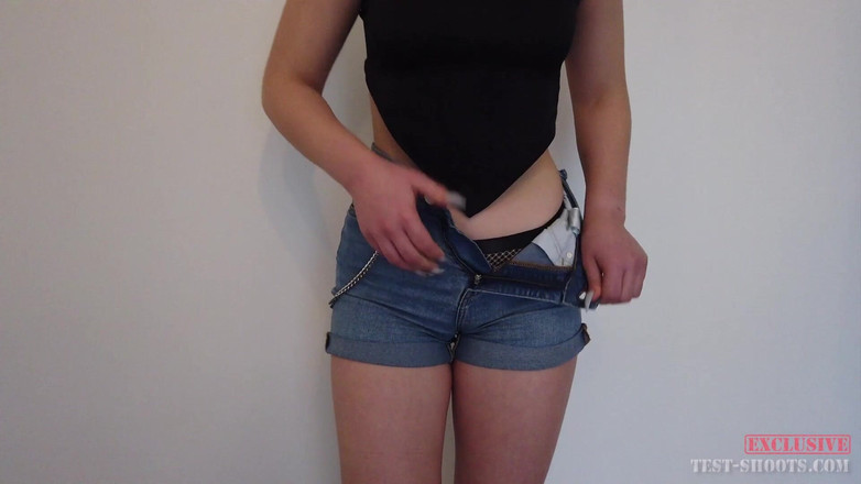 Test-Shoots: Nacktes videocasting mit sexy highschool-schülerin, geschwollene brustwarzen, besitzerin marija