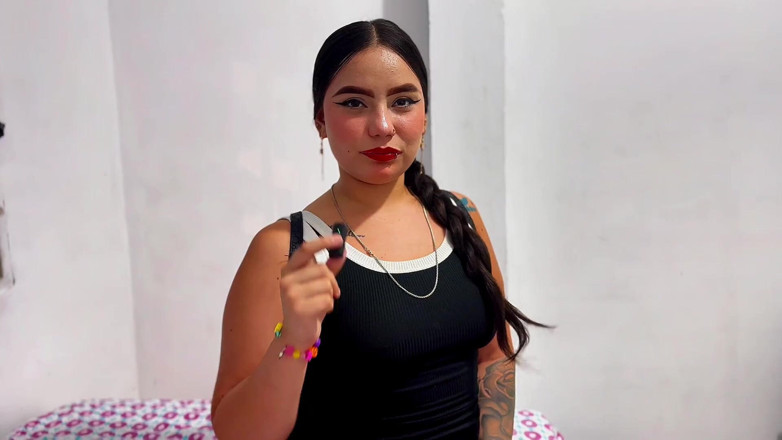 Kittydj: Follada por su hermanastro Kitty dj latina colombiana de Bucaramanga