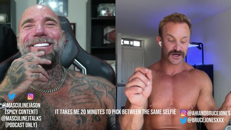 Raw and Uncensored with Masculine Jason: Porn Star Confessions - Bruce Jones (episod 169)
