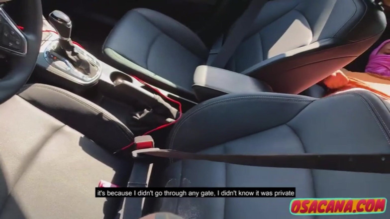 Amateur world: Junger Mann vom Land, Sex im Auto, wurde beim Sprung...