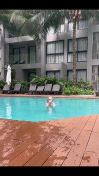 Can’t Live a Day Without Swimming in the Pool, Kinda Got Used to It ) Down to Join Me This Weekend?