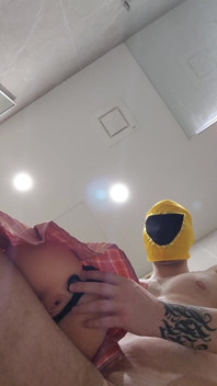 Wrestler in Toilet