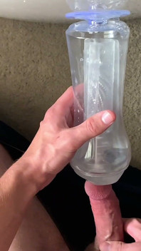 Fucking My See Though Pocket Pussy