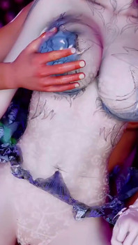 Si jalang Asia comel Cosplay comel dikongkek pepek basahnya