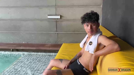 DamianXDragon: Dövmeli Damian Dragon kaplanı prezervatifsiz arzusunu tatmin ediyor