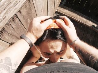 YSP Studio: लंड चुसाई जंगल के पास टॉवर पर चुदाई और गले में वीर्य लेने के लिए बदल गई - हॉट काले बाल वाली वीर्य पर दबा दी गई