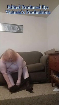 Sexy BBW Mature Nurse Vicki Puts on Pantyhose Requested