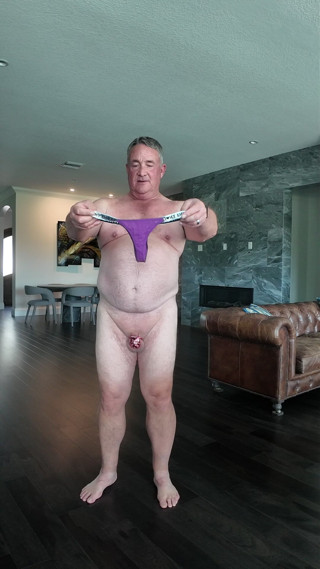 GottaLuvBB: Small Panties and Caged Cock