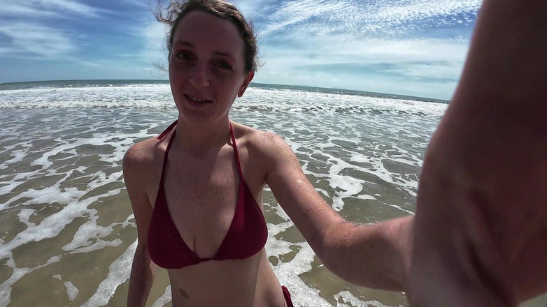 ScottishSweetie: Relaksujący dzień na plaży Następnie wracamy do domu i pieprzymy!