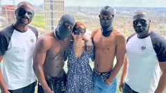 Hotwife 4 BBC Gangbang While Cuck Husband Films, Dvp, Doggy, Hard Fucking, Cuckold, Footjob, Double Vaginal, Stretched Pussy