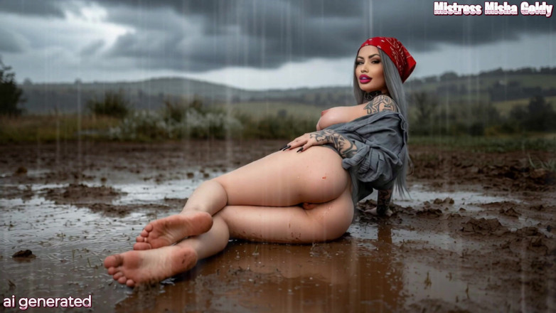 Goddess Misha Goldy: Get Dirty with Me, Baby. Filthy and Wet and Wanting...