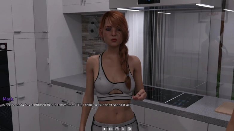 3D Cartoon Porn: My Dorm 206 - Morning Passion with Olivia Ending in Deep Release