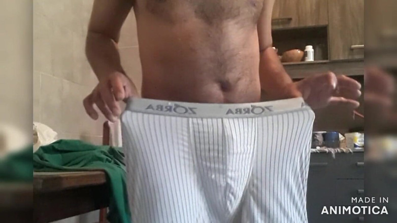Stink HairyMale: Woke up horny ( angle 2)