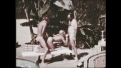 Vintage Usa: Penetrasi ganda vintage liar panas!