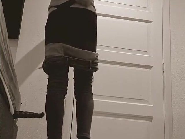 Sisshusband Pose and Ride Dildo 07 (Sissy husband solo)