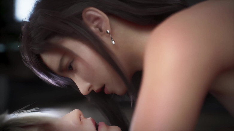 Velvixian 3D: Tifa Lockhart ведет обнаженную