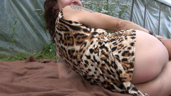 Hera Harding: Quick Outdoor Doggy (with Bonus Pee Moment)