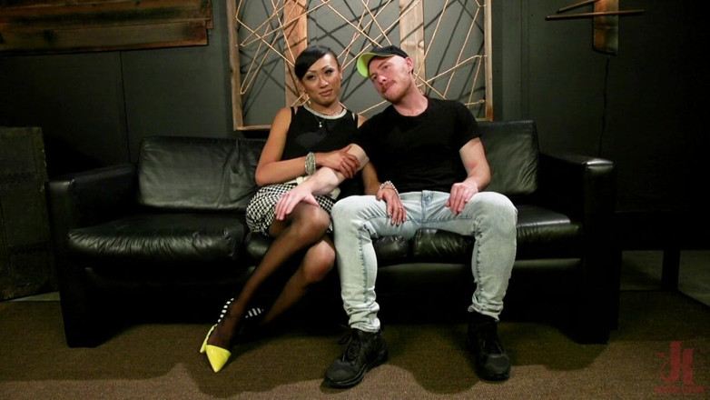 Kink TS: Obedient Boy: Venus Lux Torments &amp; Fucks Her Delivery Boy