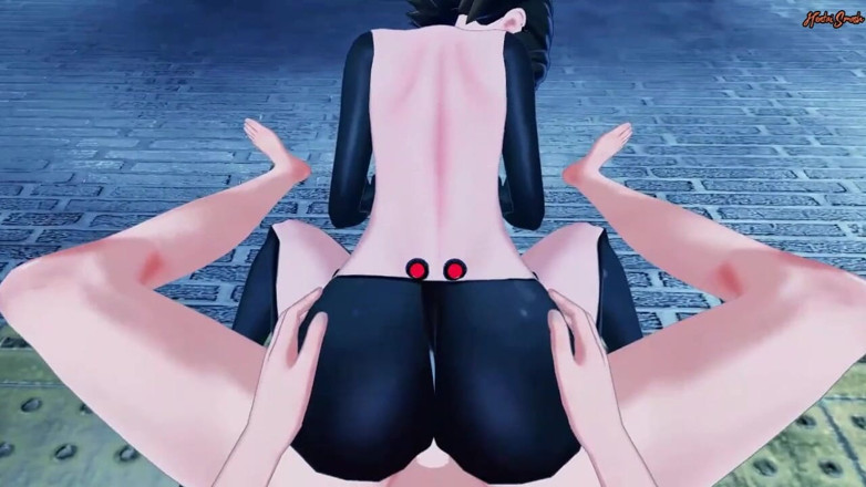 Hentai Smash: Vtuber Roboco comel dipenuhi dengan air mani dari pov awak -...