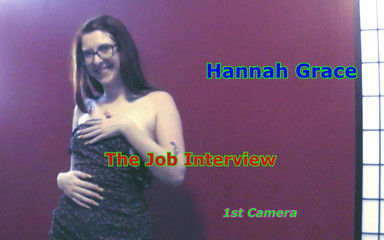 Average Joe Says Lets Fuck: Hannah Grace नौकरी का इंटरव्यू पहला कैमरा