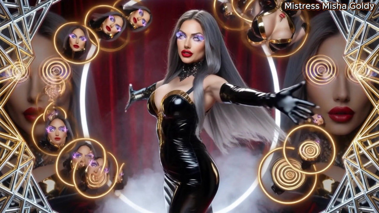 Goddess Misha Goldy: Non so dire di no cagna. Ti piace avere paura -...