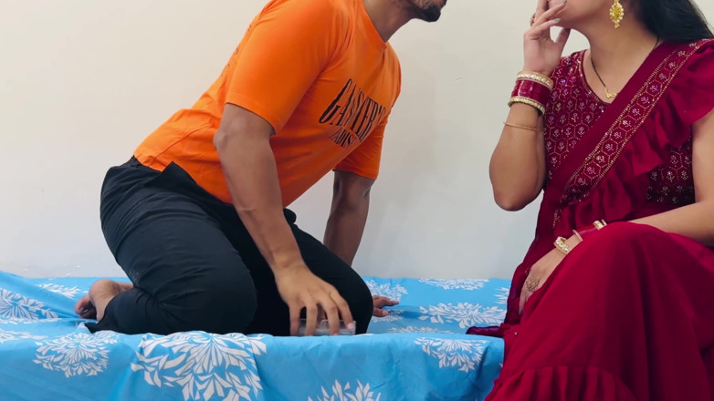 Hornycouple149: Bhabhi saree comel bernakal dengan abang iparnya untuk seks kasar...
