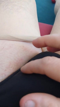 Ras de clitoris minuscul Sissygasm chiloți drăguți, colanți și fustă