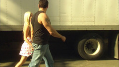 Babe Stars: Long haired blonde endures a rough fucking in a close...