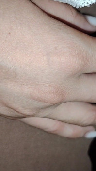Secretly Jerking off to My Stepsister's Small Hand. Part 1