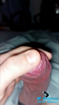 Cum Play with Phimosis Tight Foreskin