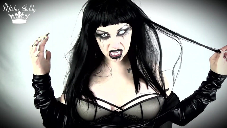 Goddess Misha Goldy: Succubus tě přinutil udělat to! JOI CEI