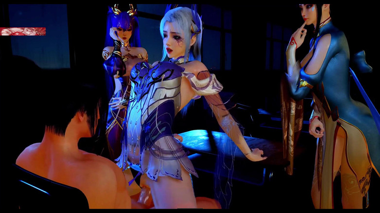 X Hentai: Xiao Yi Xian 3D анимация: сиськи, жопа и красота - 3D анимация, хентай