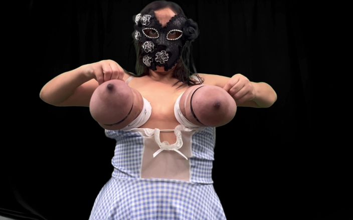 VeeVee Vixen: Hucow kabel gefesselte titten hautnah selfie-cam