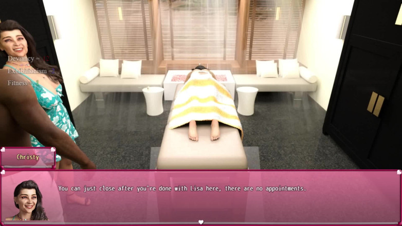 Dirty GamesXxX: LISA: Hot girl on her first massage, interracial ep.39