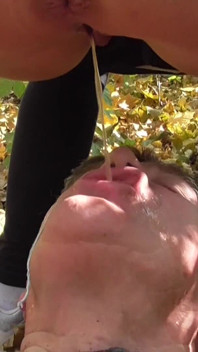 Outdoor Piss Mouth