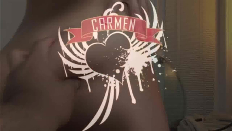 Carmen Valentina: Carmen Valentina dá um boquete