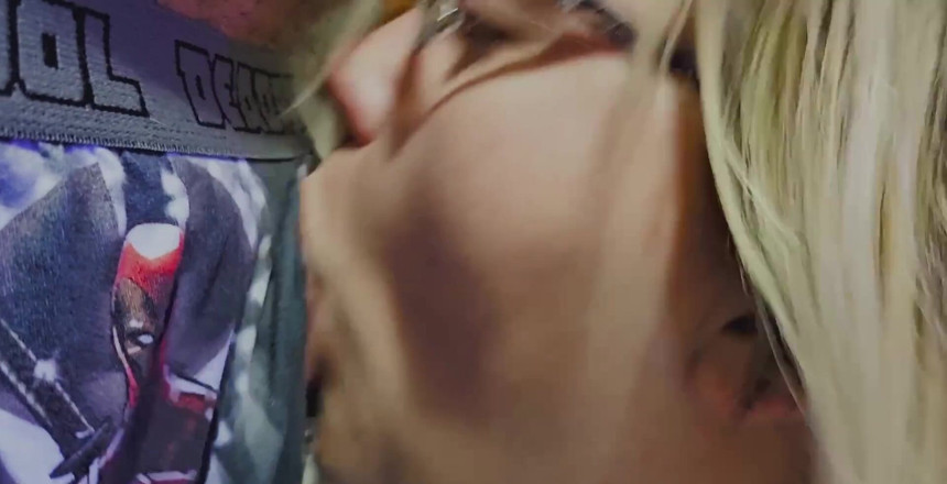 Funhousewife69: Sucked His Dick and Jerked His Cum on My Tits!...