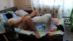 Lesbian-illusion: हमारे पड़ोसी और हम हस्तमैथुन कर रहे हैं