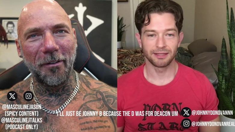 Raw and Uncensored with Masculine Jason: Porn Star Confessions - Johnny Donovan (episode 215)