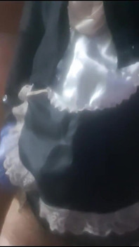 Latex Sissy with a Surprise