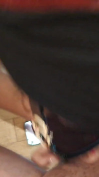 MILF POV Blowjob in Latex with Cum on Tongue