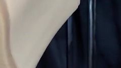 Red Skirt Red Nails.