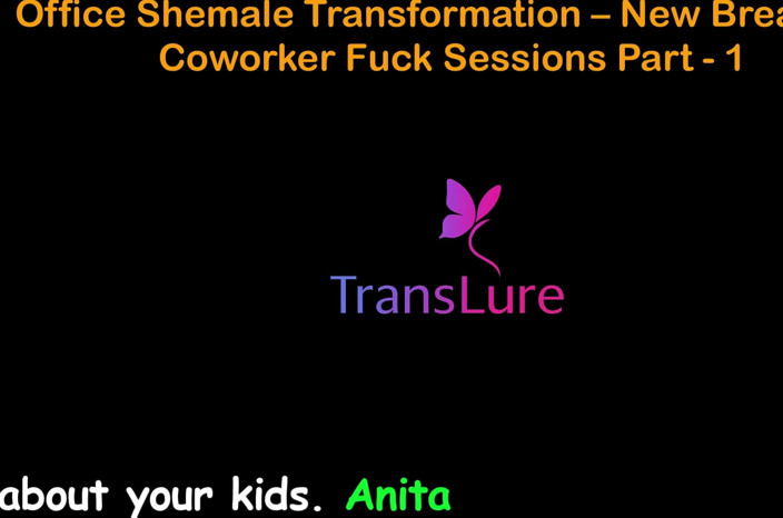TransLure: English Audio Sex Story - Office Shemale Transformation - New Breasts &amp; Coworker...
