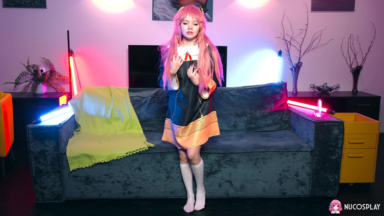 Nu Cosplay: Si cewek nakal anime super imut rebecca nikson lagi asik...