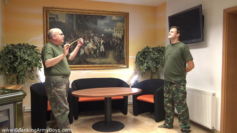 SPANKING BOYS VIDEO: 0235 Army - Michal