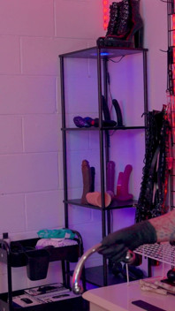 Gimp Sub Gets Pegged and Milked